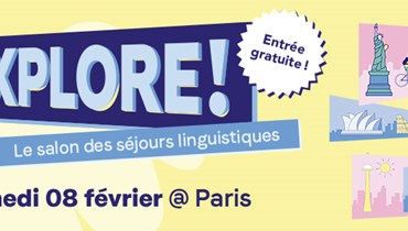 08/02 : EPLORE! Le salon des séjours linguistique